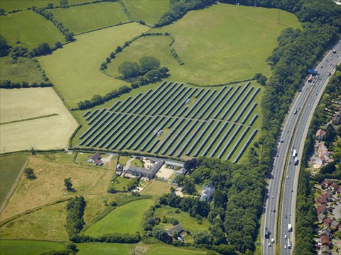 Hazel, Newport, Wales Solar Farm Groundworks