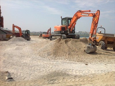 Headland Hotel Groundworks Headland Hotel Groundworks