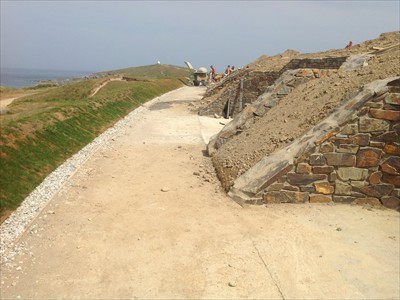 Headland Hotel Groundworks Headland Hotel Groundworks